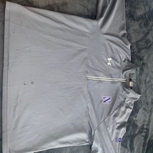 Grey Under Armor pull over